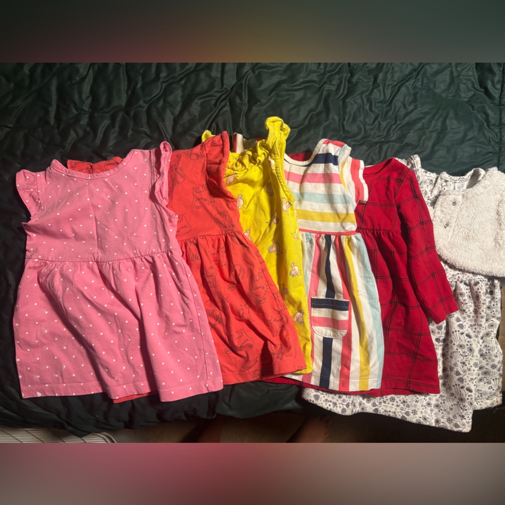 Baby Dress Lot - 6-12m
